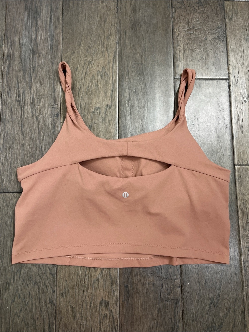 Lululemon NEW Align Twist-Strap Cropped Tank Top Red Clay - Picture 3 of 10